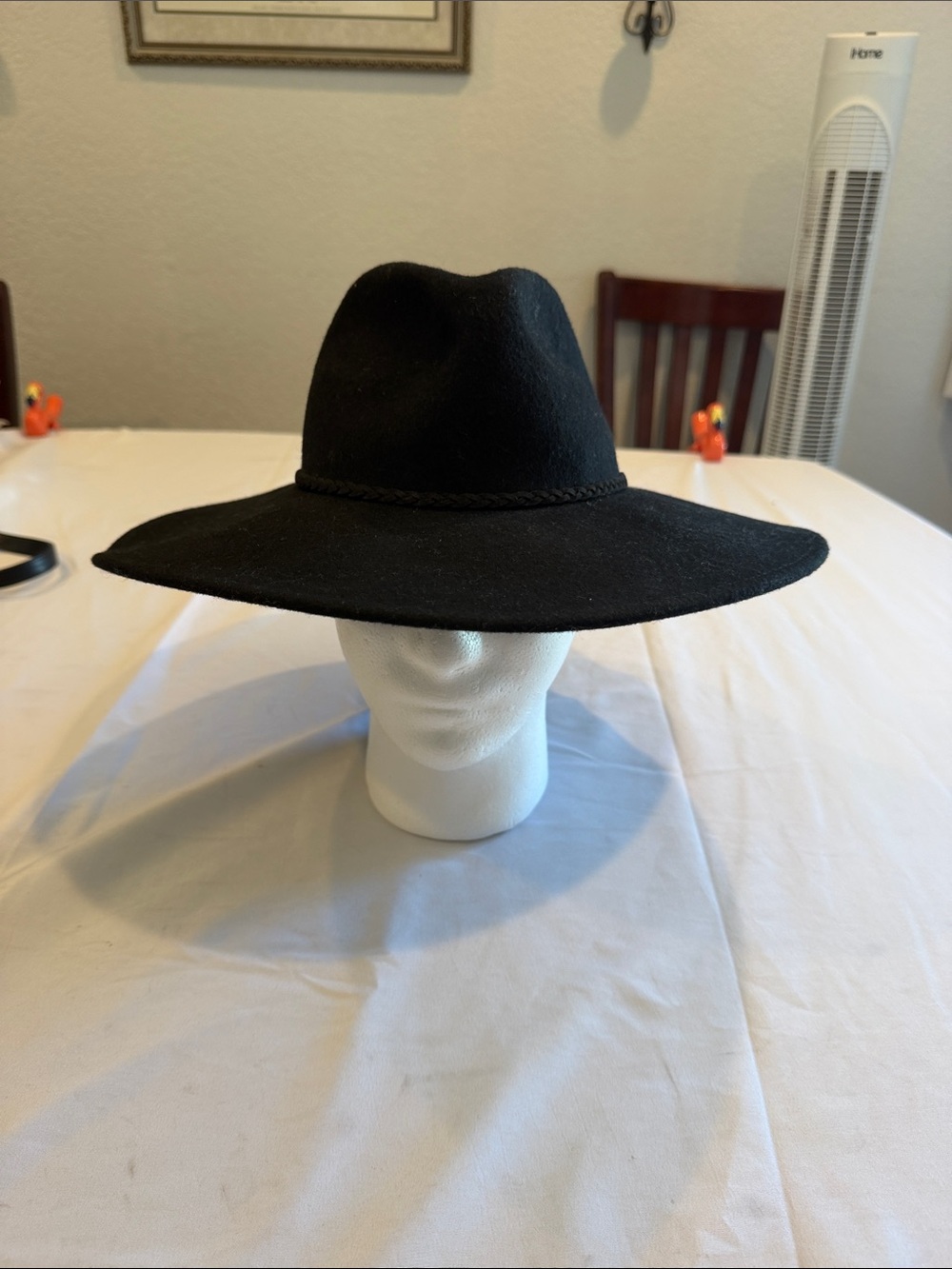 Anthropologie Laine Trimmed rancher hat